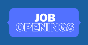 Banner that says "Job Openings"